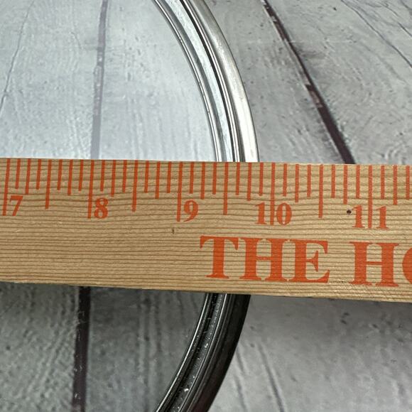 Calphalon Glass Replacement 9-1/2” Inside Rim, 10 1/4 “ Outside Rim Lid Only. - Picture 5 of 9